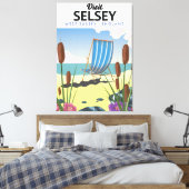 Selsey West Sussex England Canvas Afdruk (Insitu (Slaapkamer))