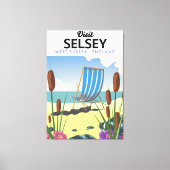Selsey West Sussex England Canvas Afdruk (Voorkant)