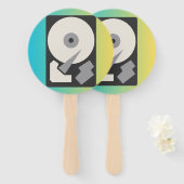 Selt van fans met HDD Handwaaier (Voorkant en achterkant)