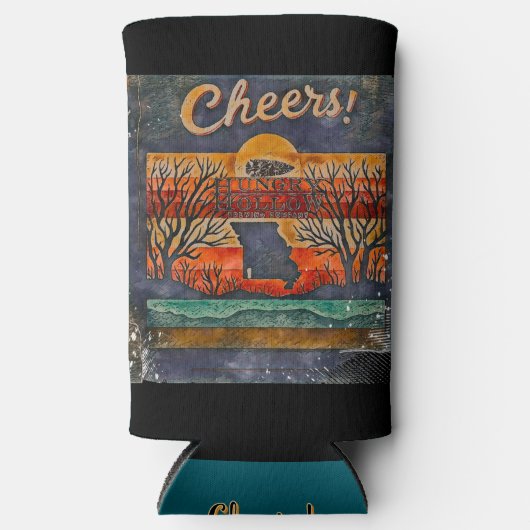 Seltzer Can Cooler Hungry Hollow (Voorkant)