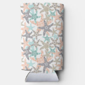 Seltzer-Koelbox, naadloos patroonstaal Seltzer Blikjeskoeler (Achterkant)