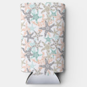 Seltzer-Koelbox, naadloos patroonstaal Seltzer Blikjeskoeler (Voorkant)