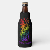 Seltzer Koelbox regenboog ananas Flesjeskoeler (Fles Voorkant)