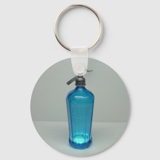 SELTZER-sleutelhanger (blauw) Sleutelhanger (Voorkant)