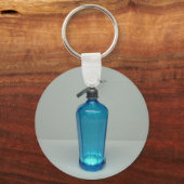 SELTZER-sleutelhanger (blauw) Sleutelhanger (Voorkant)