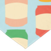 Seltzer sodablikken met patroon geïllustreerde zom tafelkleed (Gekanteld)