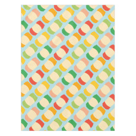 Seltzer sodablikken met patroon geïllustreerde zom tafelkleed