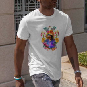 Selvatic Flowers Girl T-shirt
