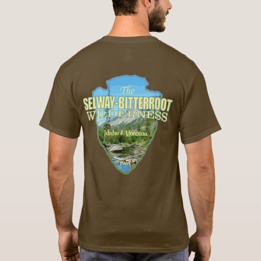 Selway-Bitterroot Wilderness T-shirt (Achterkant)