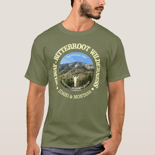 Selway-Bitterroot Wilderness T-shirt (Voorkant)