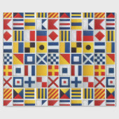 Semafoor Flags Cadeaupapier (Vlak)