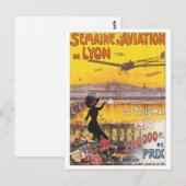 Semaine D'Aviation de Lyon Briefkaart (Voorkant / Achterkant)