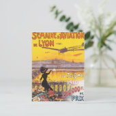 Semaine d'Aviation de Lyon Briefkaart (Staand voorkant)