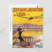 Semaine d'Aviation de Lyon Briefkaart (Voorkant / Achterkant)