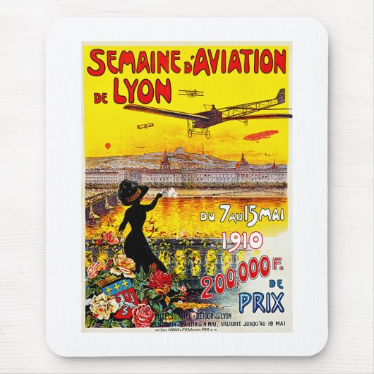 Semaine d'Aviation de Lyon Muismat (Voorkant)