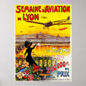 Semaine d'Aviation de Lyon Poster (Voorkant)