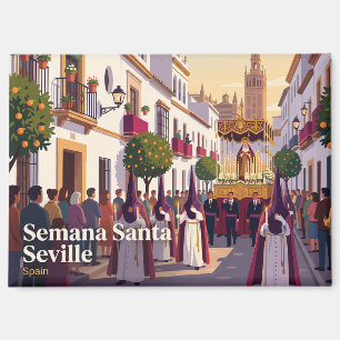 Semana Santa Sevilla Spanje Magneet