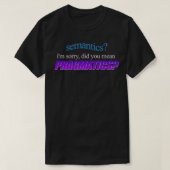 semantiek t-shirt (Design voorkant)