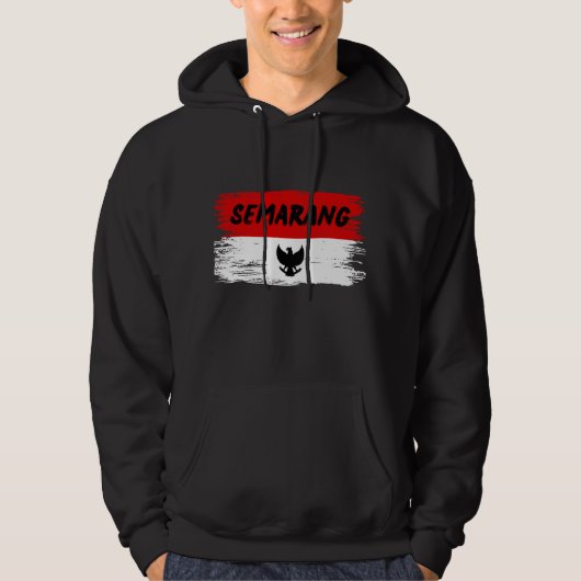 Semarang Indonesië Hoodie (Voorkant)