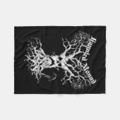 Sematary Merch. Ontwerp een spookboom. spookheuvel Fleece Deken (Voorkant (Horizontaal))