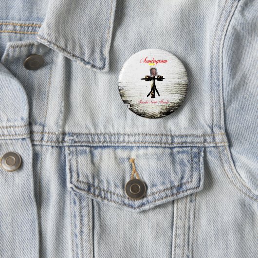 Sembagram Pin Ronde Button 5,7 Cm (In situ)