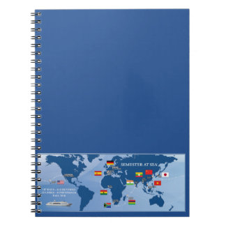 Semester bij de Herfst 2018 van het Zee Notitieboe Notitieboek