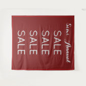 Semi Annual Sale Retail Banner Customizable Mall Wandkleed (Voorkant (horizontaal))