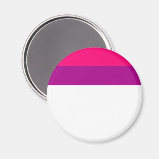 Semi Bisexual Pride Flag Magneet (Voorkant / Achterkant)
