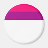 Semi Bisexual Pride Flag Magneet (Voorkant)