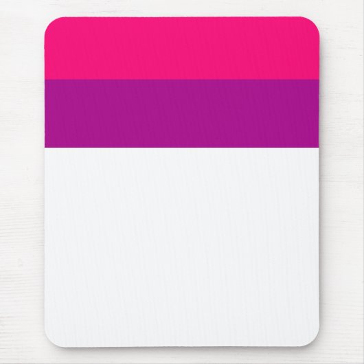 Semi Bisexual Pride Flag Muismat (Voorkant)