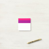 Semi Bisexual Pride Flag  Post-it® Notes (Op bureau)