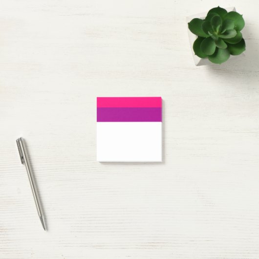 Semi Bisexual Pride Flag  Post-it® Notes (Kantoor)