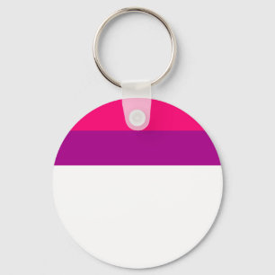 Semi Bisexual Pride Flag Sleutelhanger