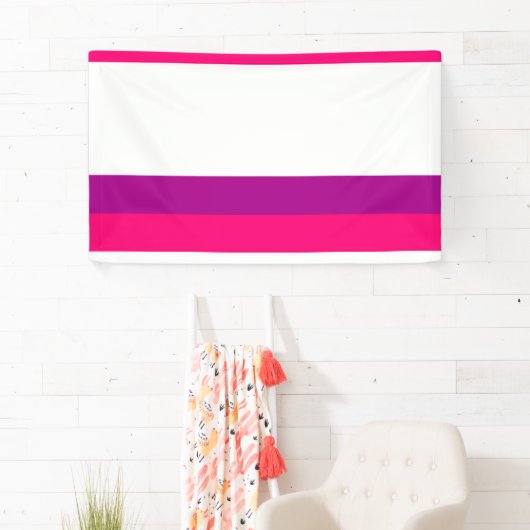 Semi Bisexual Pride Flag  Spandoek (Insitu)
