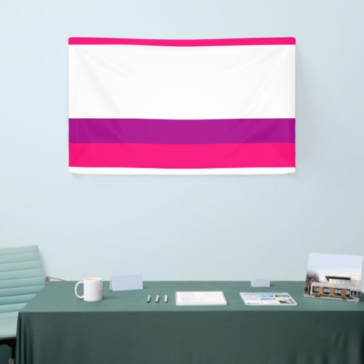 Semi Bisexual Pride Flag Spandoek (Beurs)