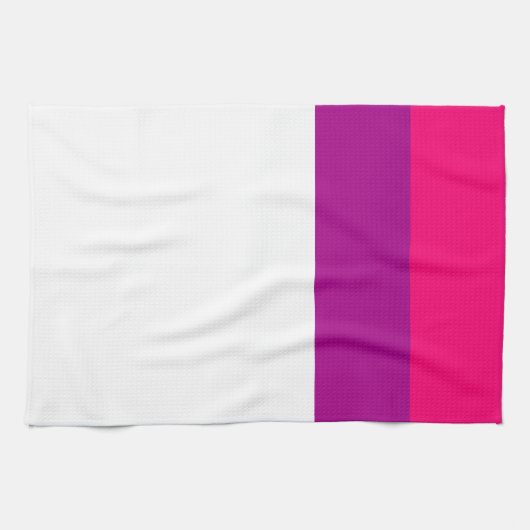 Semi Bisexual Pride Flag Theedoek (Horizontaal)