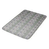 Semi Circle Abstract Uitgerold Bath Mat (Gekanteld)