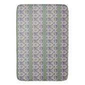 Semi Circle Abstract Uitgerold Bath Mat (Voorkant Verticaal)