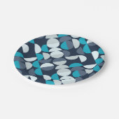 Semi-Circle Art Papieren Bordje (Gekanteld)