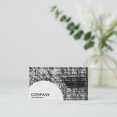 Semi-cirkelpaneel - Scaffolding Visitekaartje (Staand voorkant)