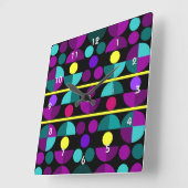 Semi-cirkels wandklok (Hoek)