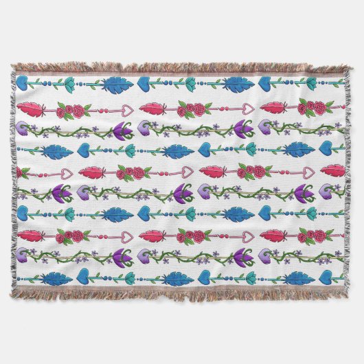 Semi Colon Arrows Deken (Voorkant)