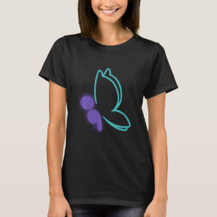 Semi Colon Butterfly: zelfmoordbewustzijn T-shirt