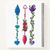 Semi Colon Pijlen Notitieboek (Achterkant)