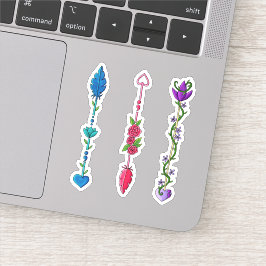 Semi Colon Pijlen Sticker