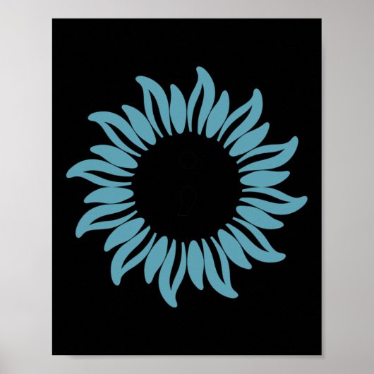 Semi-colon zelfmoordbewustzijn poster (Voorkant)