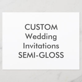 SEMI-GLOSS 110 lb 8,75 inch x 6,5 inch huwelijksui Kaart