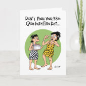 Semi-herverzekering 38e verjaardag kaart (Voorkant)