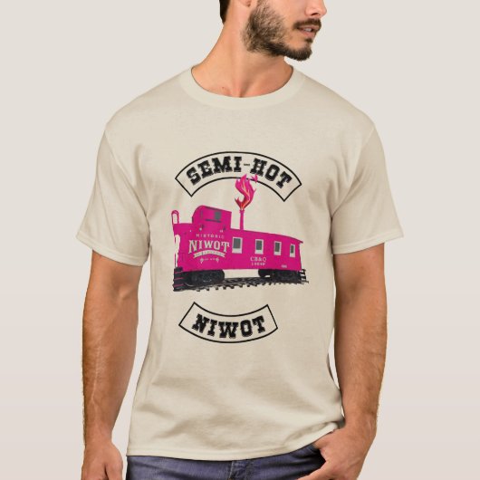 Semi Hot Niwot Mannen T-shirt (Voorkant)