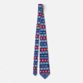 Semi-kwincunx 1776 2026 Blauwe Viering Stropdas (Achterkant)
